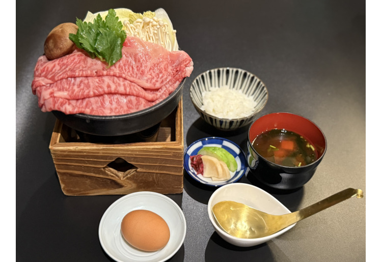 牛すき鍋定食