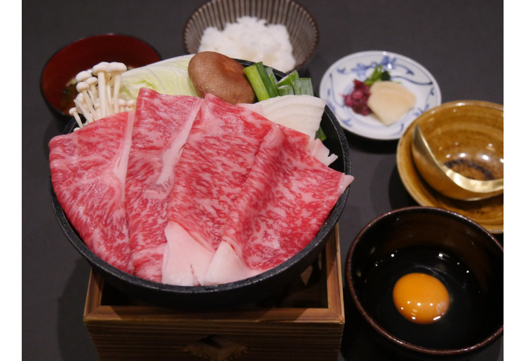 牛すき鍋定食